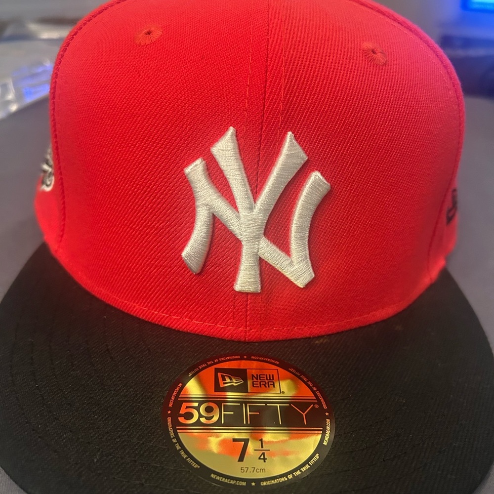 New Era Red and Black 59FIFTY Cap